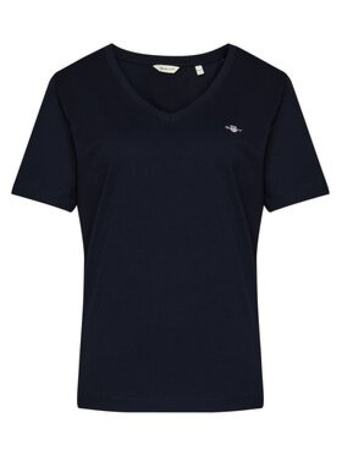 Gant T-Shirt Shield 4200750 Granatowy Regular Fit
