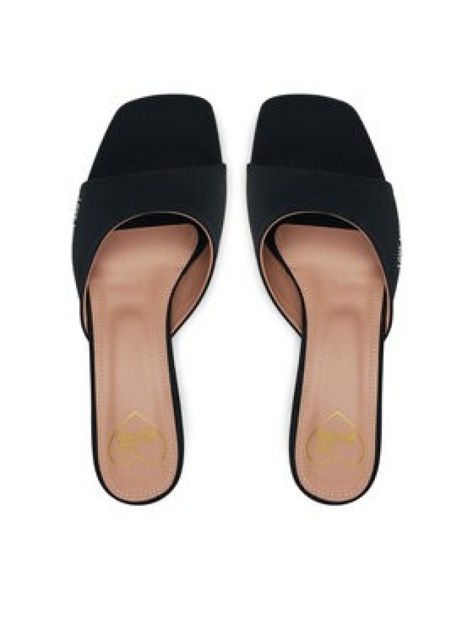 LOVE MOSCHINO Klapki JA28045G0MIM0000 Czarny