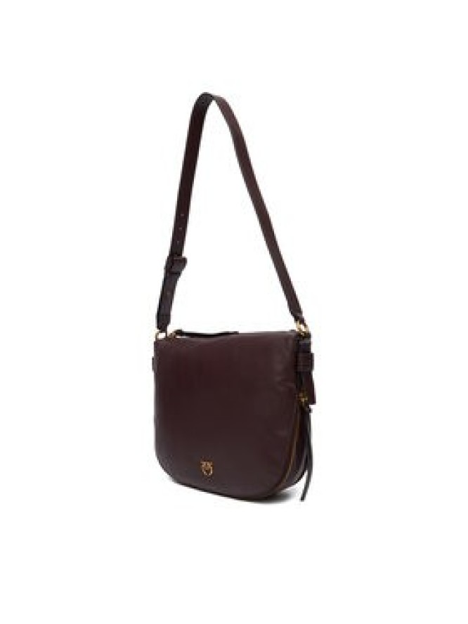 PINKO Torebka Hobo Zip Around Classic Ai 25-26 PLTT 105113 A0QO Bordowy
