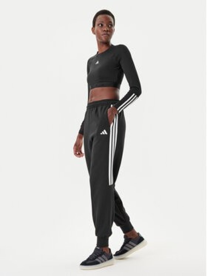 adidas Spodnie dresowe Tiro 3-Stripes JL7488 Czarny Loose Fit