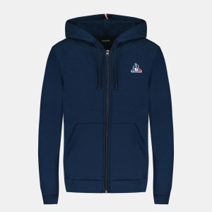 Damska bluza z kapturem zapinana na zamek Le Coq Sportif Essentiel N°1