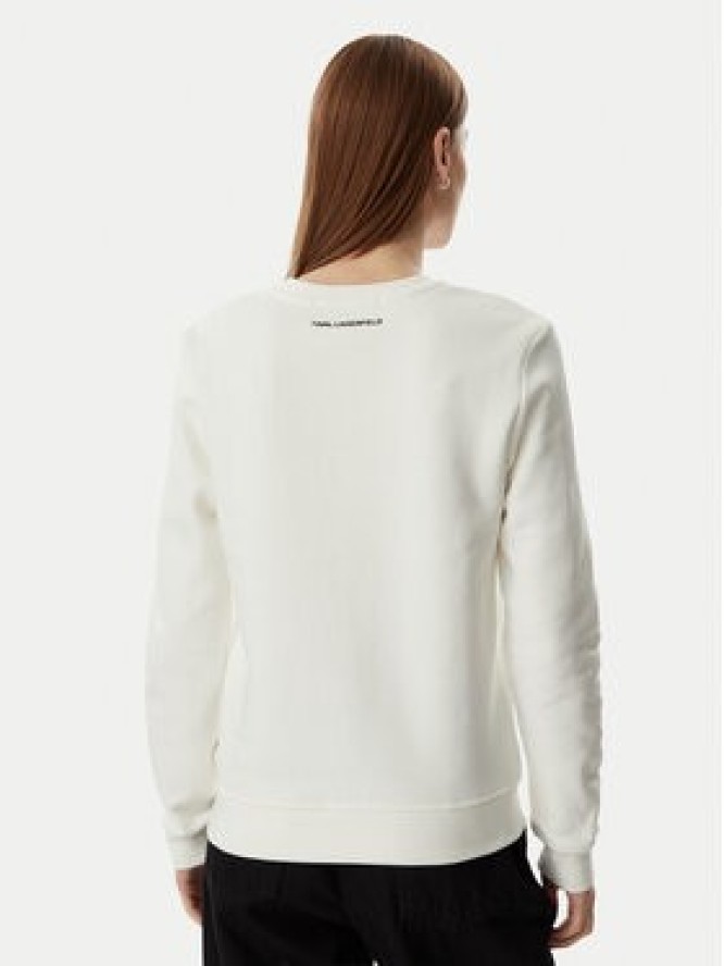 KARL LAGERFELD Bluza A2W20071 Beżowy jasny Regular Fit