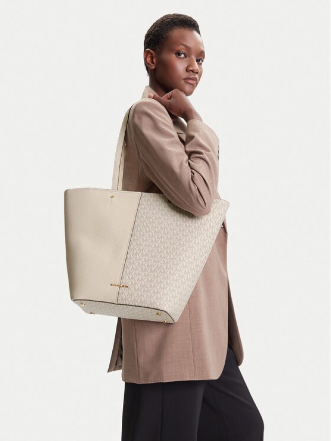 MICHAEL Michael Kors Torebka Flora 30T5GFFT3B Kremowy