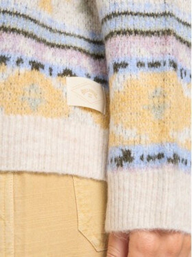 Billabong Sweter Camp EBJSW00134 Kolorowy Relaxed Fit