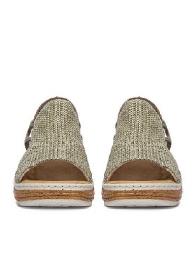 Rieker Sandały CEO-62741-52 Zielony