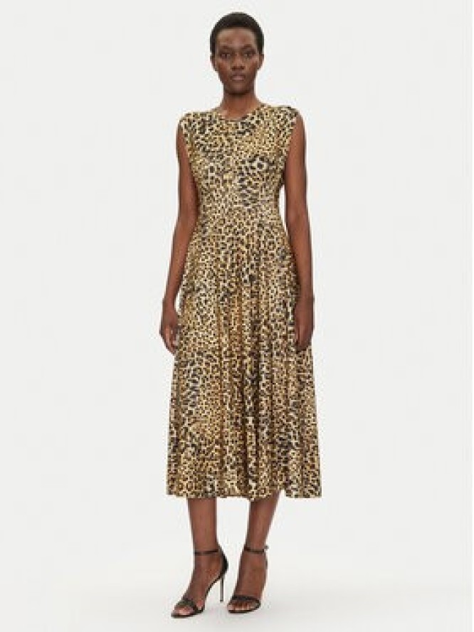 NORMA KAMALI Sukienka codzienna Grace KK4243PL179656 Brązowy Regular Fit