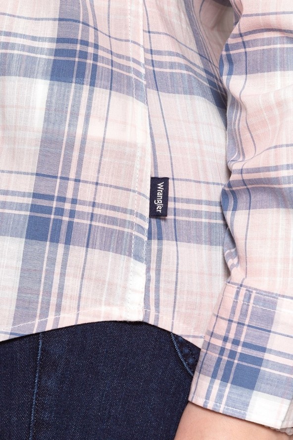 KOSZULA WRANGLER LS SHIRT CANYON ROSE W5241TMTB 112129371