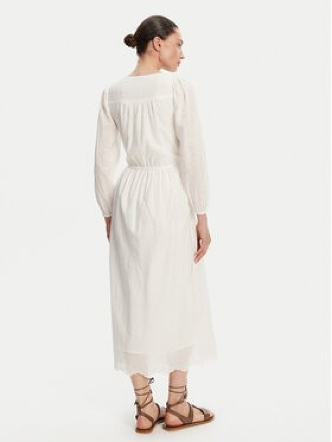 Pepe Jeans Sukienka letnia Deepty PL953693 Biały Regular Fit