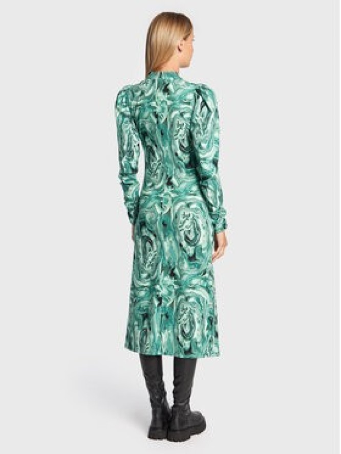 Gestuz Sukienka koktajlowa Ravagz 10906551 Zielony Slim Fit