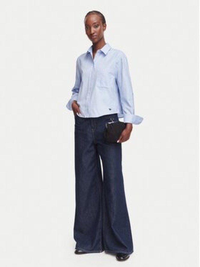 Weekend Max Mara Koszula Nuoro 2625116091 Niebieski jasny Regular Fit