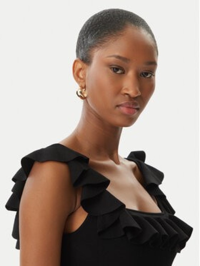 MICHAEL Michael Kors Bluzka MS661G033D Czarny Slim Fit