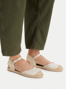 LAUREN RALPH LAUREN Espadryle 802982888003 Biały