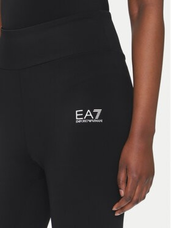EA7 Emporio Armani Legginsy 7W000232 AF12625 UC001 Czarny Slim Fit