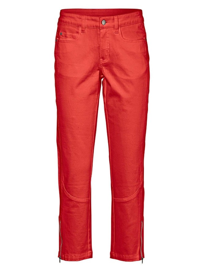 Heine Spodnie w kolorze czerwonym rozmiar: W25