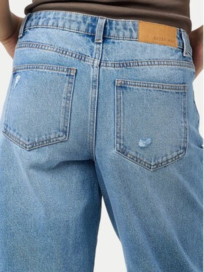 Noisy May Szorty jeansowe Welsie 27034305 Niebieski Regular Fit