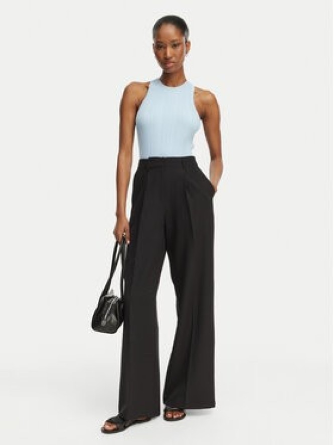 HUGO Top Sarepla 50539890 Niebieski jasny Slim Fit