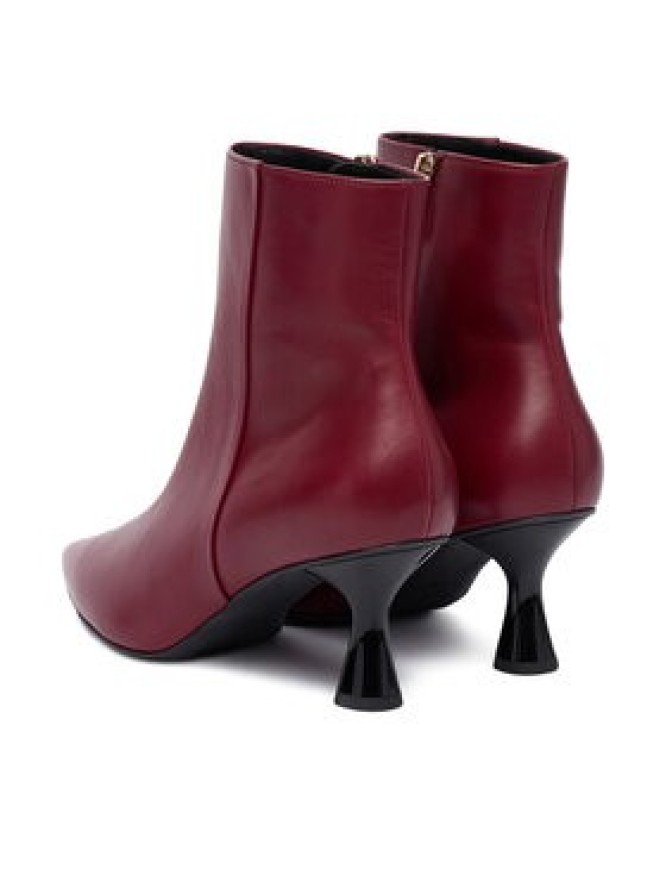 HÖGL Botki 0-106503-44000 Bordowy