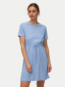 Vero Moda Sukienka codzienna Luna 10325626 Niebieski Regular Fit