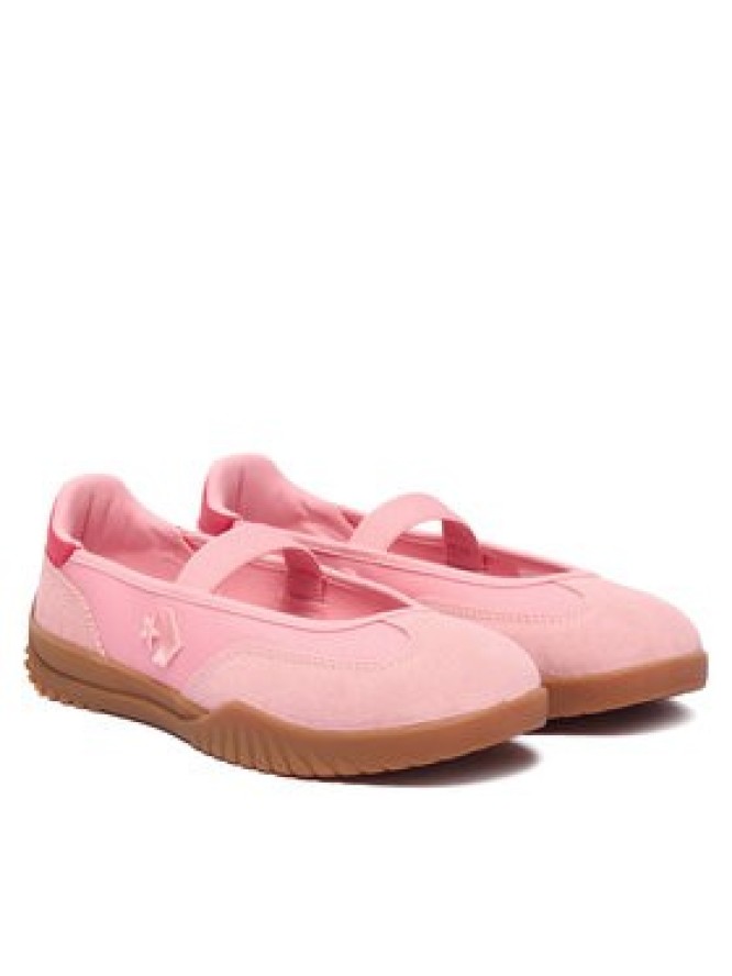 Converse Baleriny Run Star Trainer Ballet Flat​ A17031C Różowy