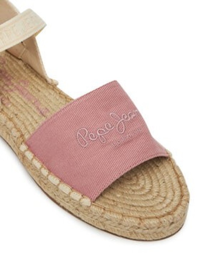 Pepe Jeans Espadryle PLS90684 Różowy