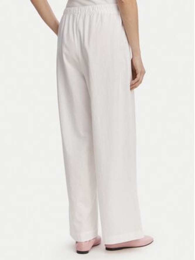 Tommy Hilfiger Spodnie materiałowe UW0UW06431 Biały