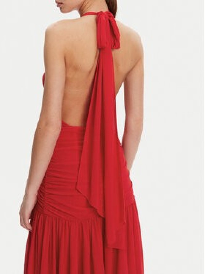 Bardot Sukienka wieczorowa 59835DB Czerwony Regular Fit