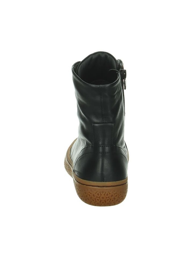 Think! Skórzane botki "Tjub" w kolorze czerwonym rozmiar: 36