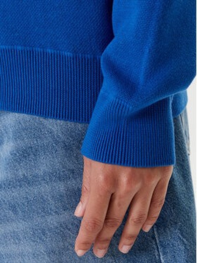 HUGO Sweter Seted 50543019 Niebieski Regular Fit