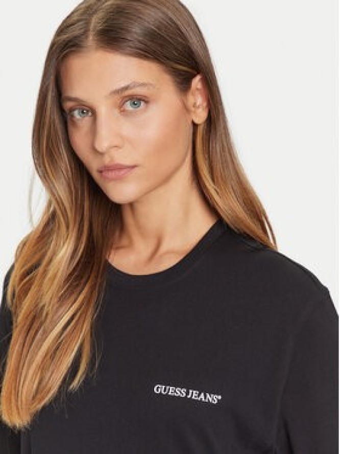 Guess Jeans T-Shirt M5BI78 K8FQ4 Czarny Regular Fit