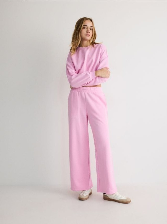 Spodnie dresowe - jasnopomarańczowy