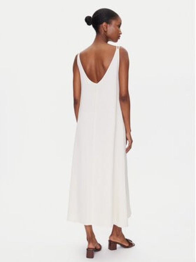 ViCOLO Sukienka letnia TD0758 Écru Regular Fit