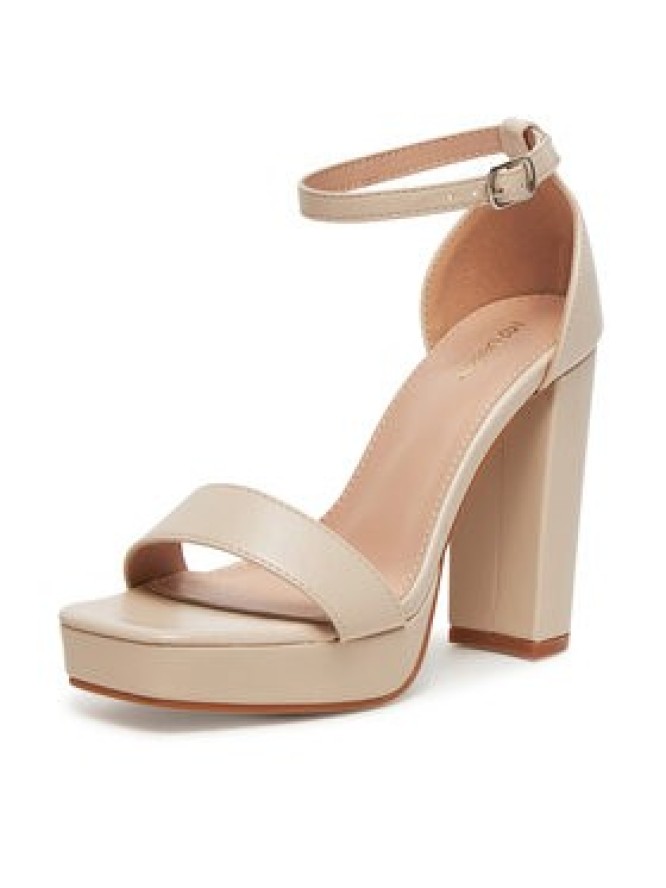 DeeZee Sandały LE601-19 Écru