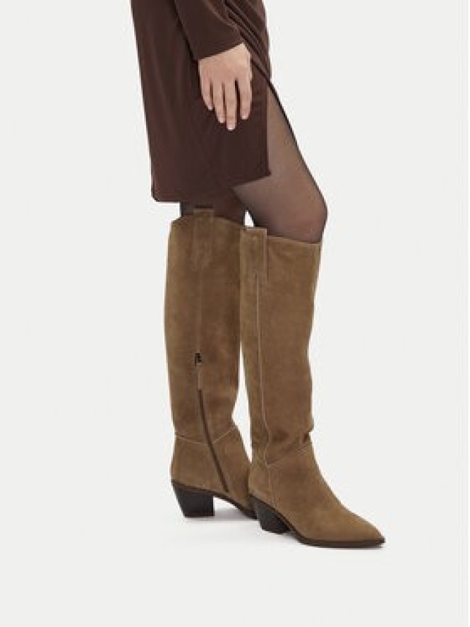 Badura Kozaki C-ANIYA-DX01381 Beżowy