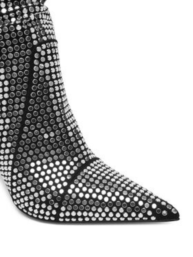 MICHAEL Michael Kors Kozaki Dawn Heeled Boot 40F5DWHB7S Srebrny