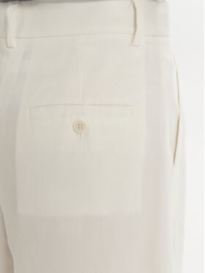 Weekend Max Mara Bermudy Ecuba 2515141032 Biały Regular Fit