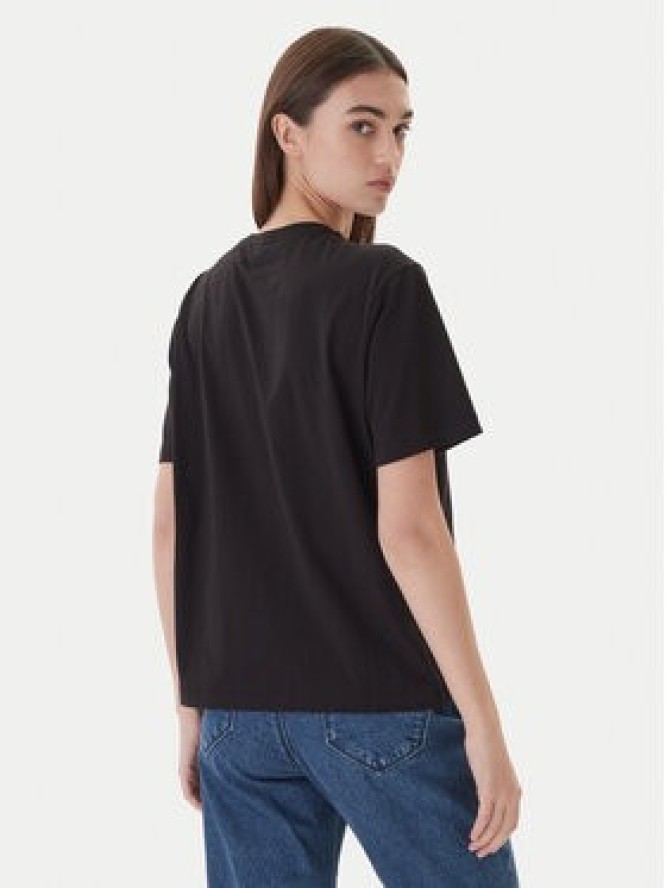 Karl Lagerfeld Jeans T-Shirt A4W17003 Czarny Relaxed Fit