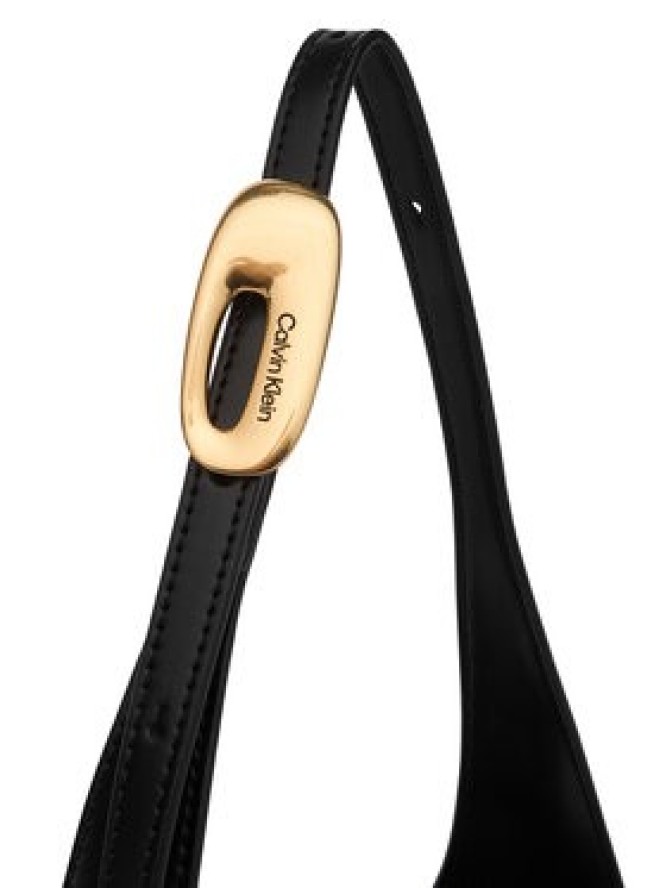 Calvin Klein Torebka Hardware Adj Strap Medium Bag LV04F3402G Czarny