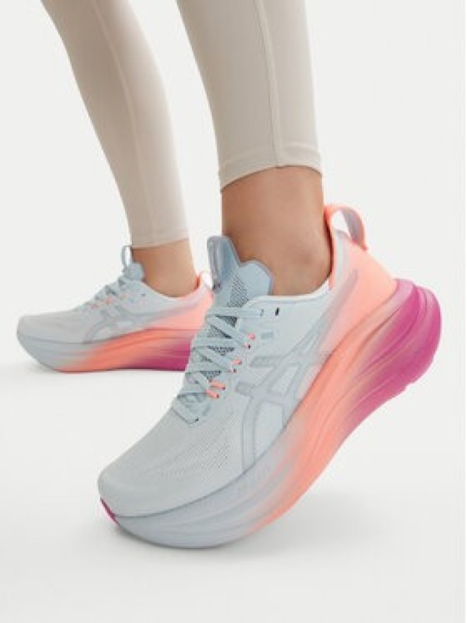 Asics Buty do biegania Gel-Nimbus 28 1012B987 Niebieski