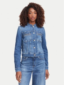 Guess Kurtka jeansowa W6YN03 D1341 Niebieski Regular Fit