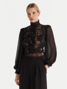 Babylon Bluzka S00310 Czarny Regular Fit