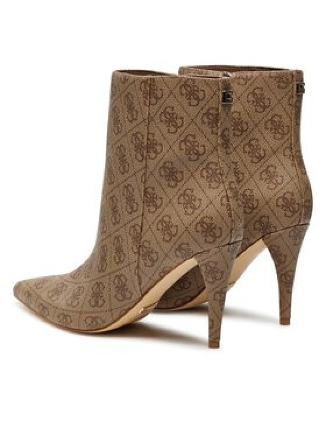 Guess Botki Slinks2 FLFSK2 FAL10 Beżowy