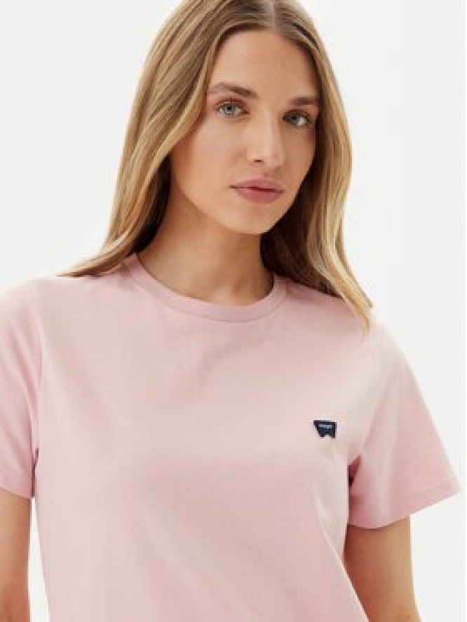 Wrangler T-Shirt 112362576 Różowy Regular Fit