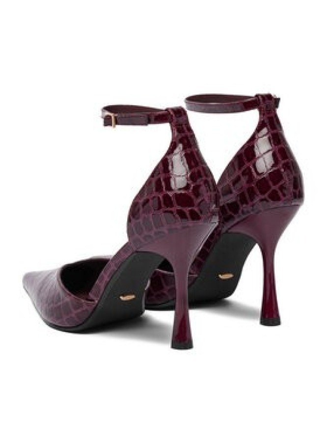 DeeZee Szpilki CEO-LS6049-10 Bordowy