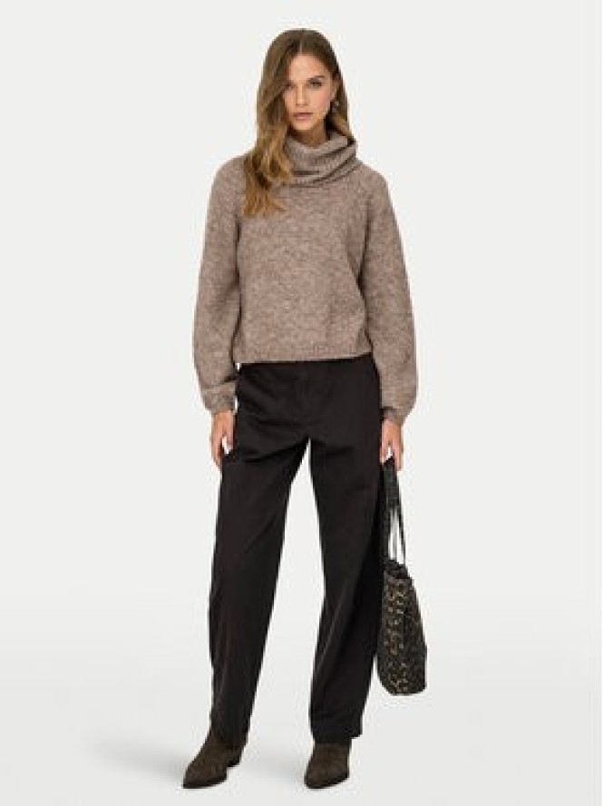 ONLY Golf Gila 15358571 Brązowy Regular Fit