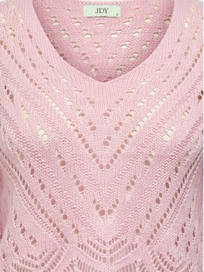 JDY Sweter New Sun 15212788 Różowy Regular Fit