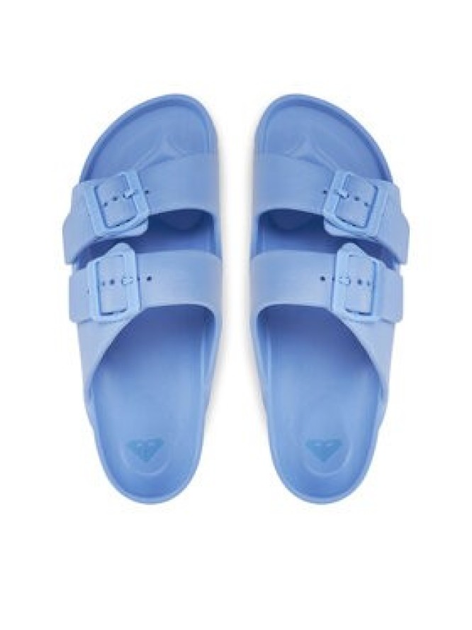 Roxy Klapki Kattie ARJL101228 Błękitny