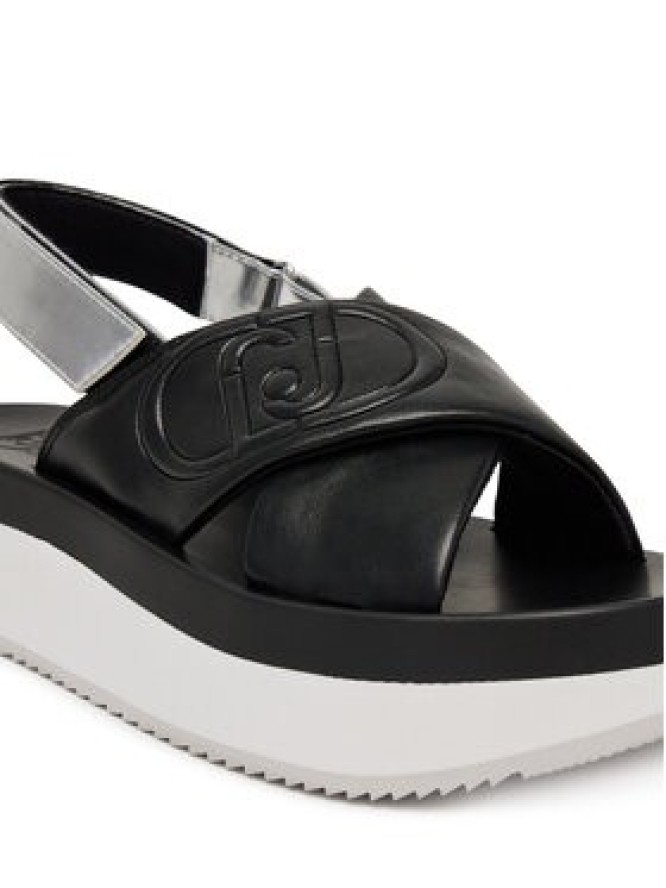 Liu Jo Sandały Dreamy Sandal 02 BA5089 EX097 Czarny