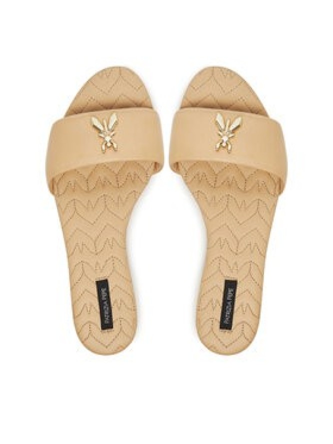 Patrizia Pepe Klapki 8X0078/L048-B824 Beżowy