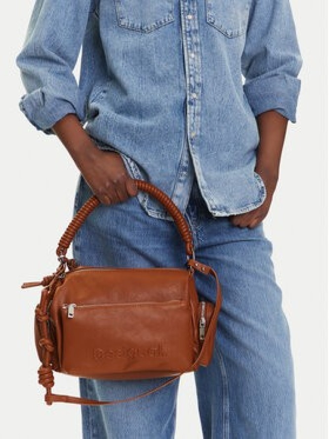 Desigual Torebka 25SAXPAJ Brązowy