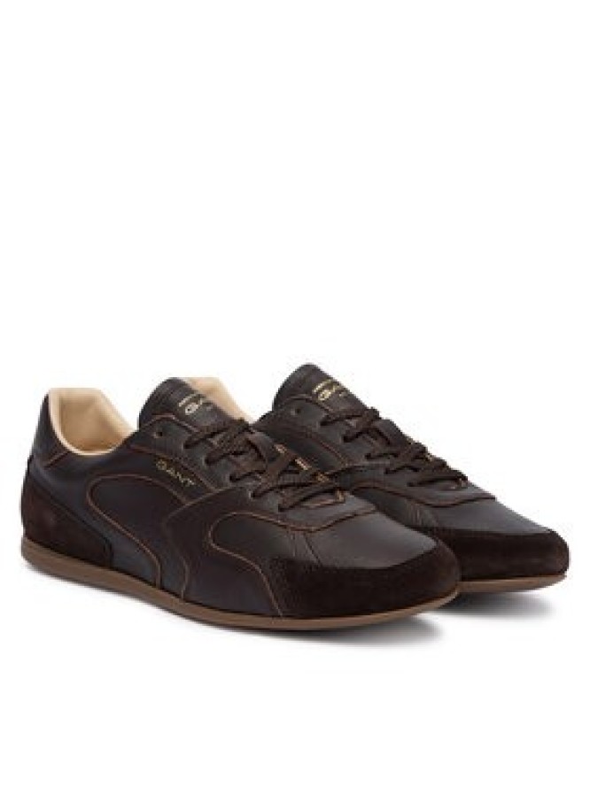 Gant Sneakersy Sperly 33531362 Brązowy ciemny